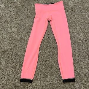 Lululemon reversible coral leggings like new size 4